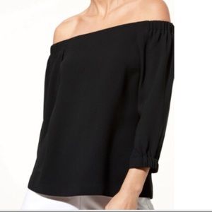 Babaton Aritzia Rodrigo Off Shoulder Blouse Shirt